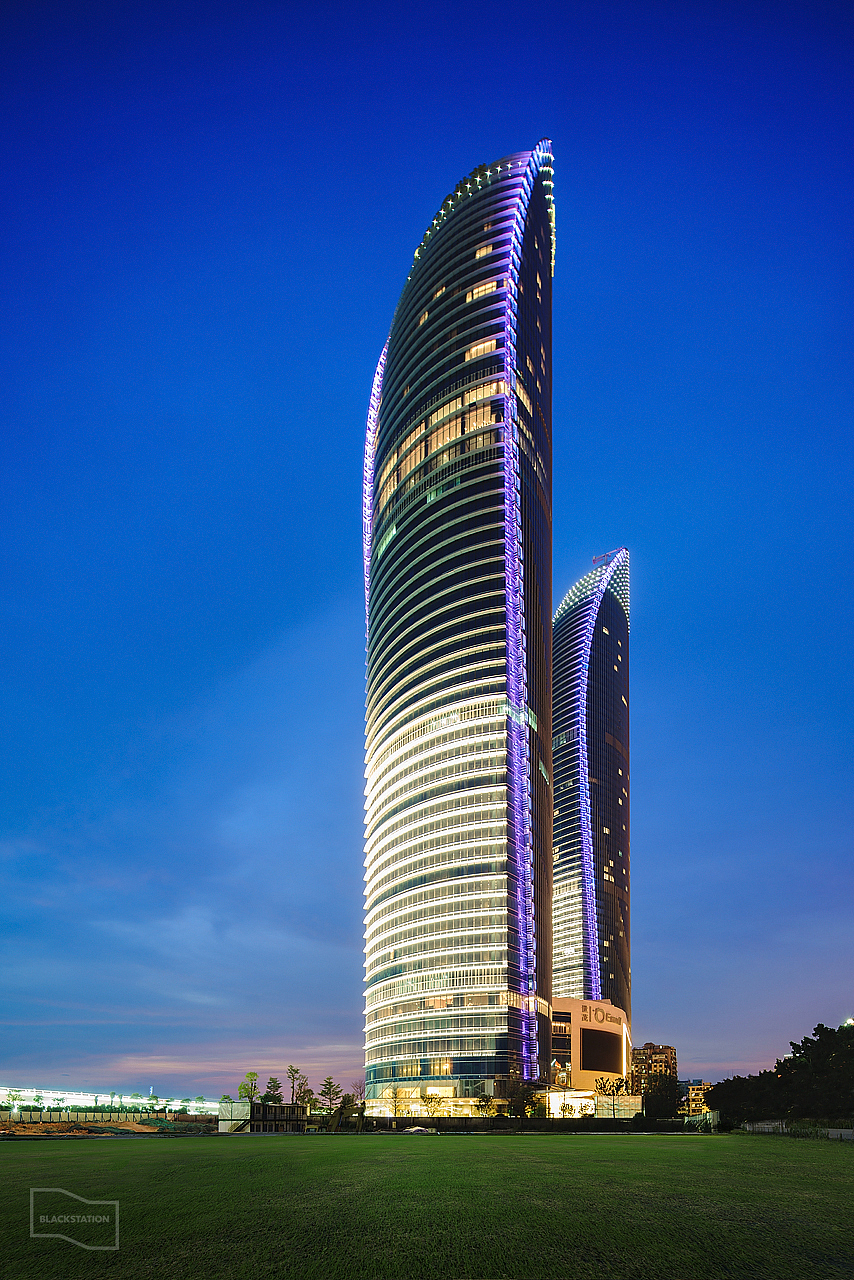 中国第一双子塔厦门世茂海峡大厦