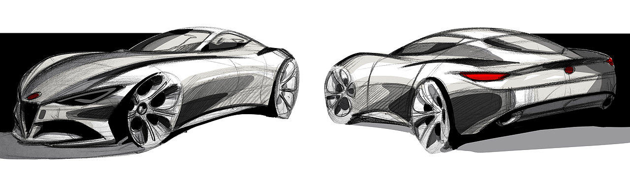 PS减淡工具和加深工具给sketch简单上色（图ZMjA1NzIzMDIw） - 交通工具 - 站酷设计师williamo原创素材 - 站酷ZCOOL