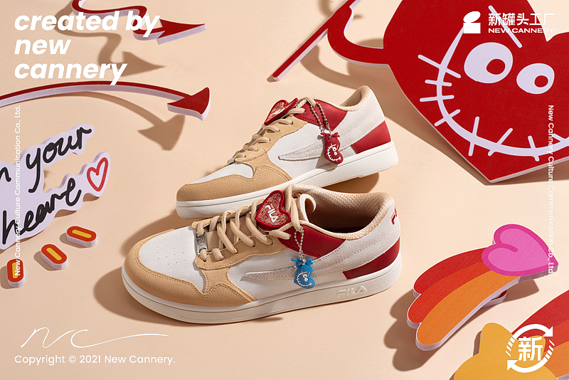 『平面+视频 』FILA|FUSION 情人节限定款 ✖ 新罐头