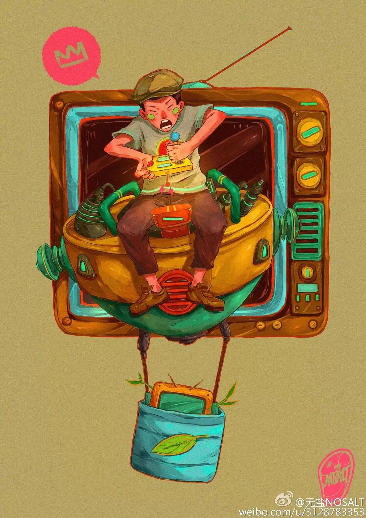 插画~（图ZMzgxNDQzMjA=） - 商业插画 - 站酷设计师NOSALT原创素材 - 站酷ZCOOL