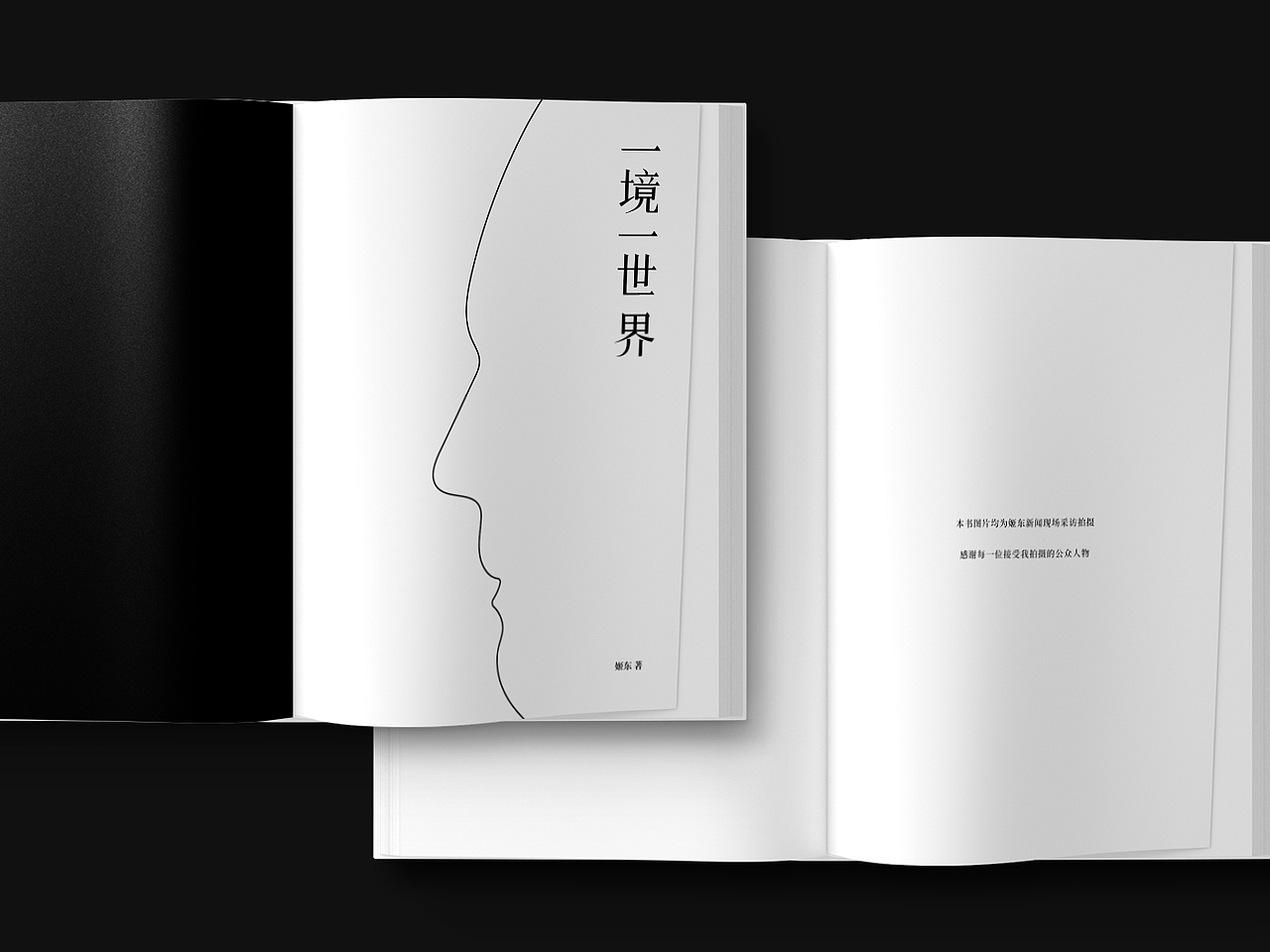「一境一世界」姬东摄影集×书籍设计