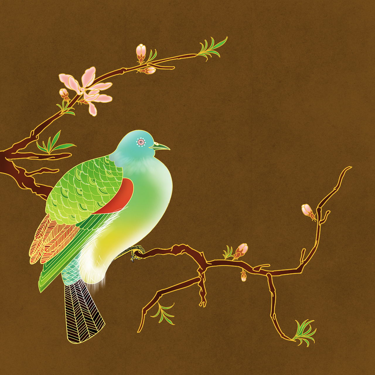 临摹徽宗小品一副（图ZMjE4NDk3MzAw） - 创作习作 - 站酷设计师设计匙原创素材 - 站酷ZCOOL