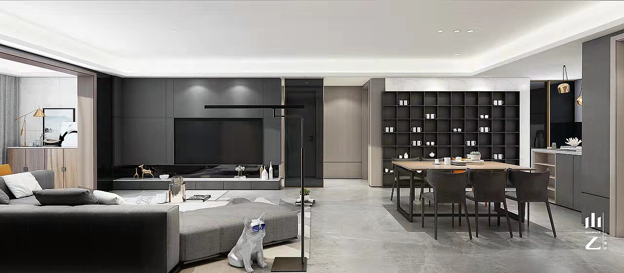 山乙建设丨效果图落地照对比图