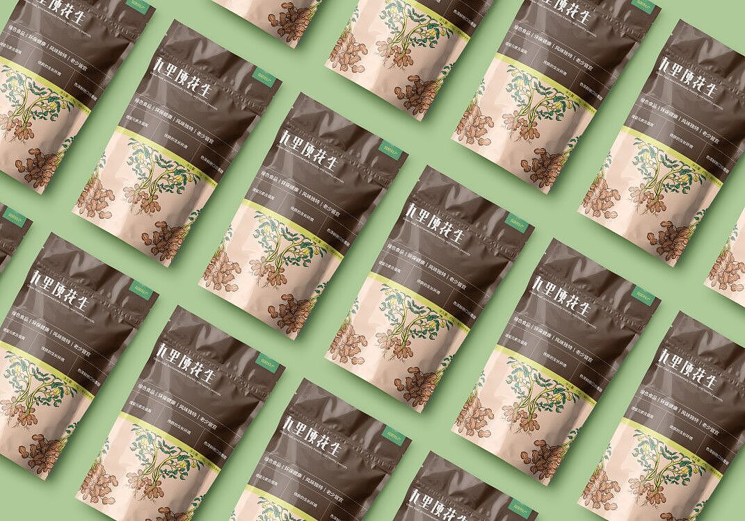 花生食品包裝設(shè)計(jì)（圖ZMjQxMDYwOTg0） - 包裝 - 站酷設(shè)計(jì)師許仙的許O原創(chuàng)素材 - 站酷ZCOOL