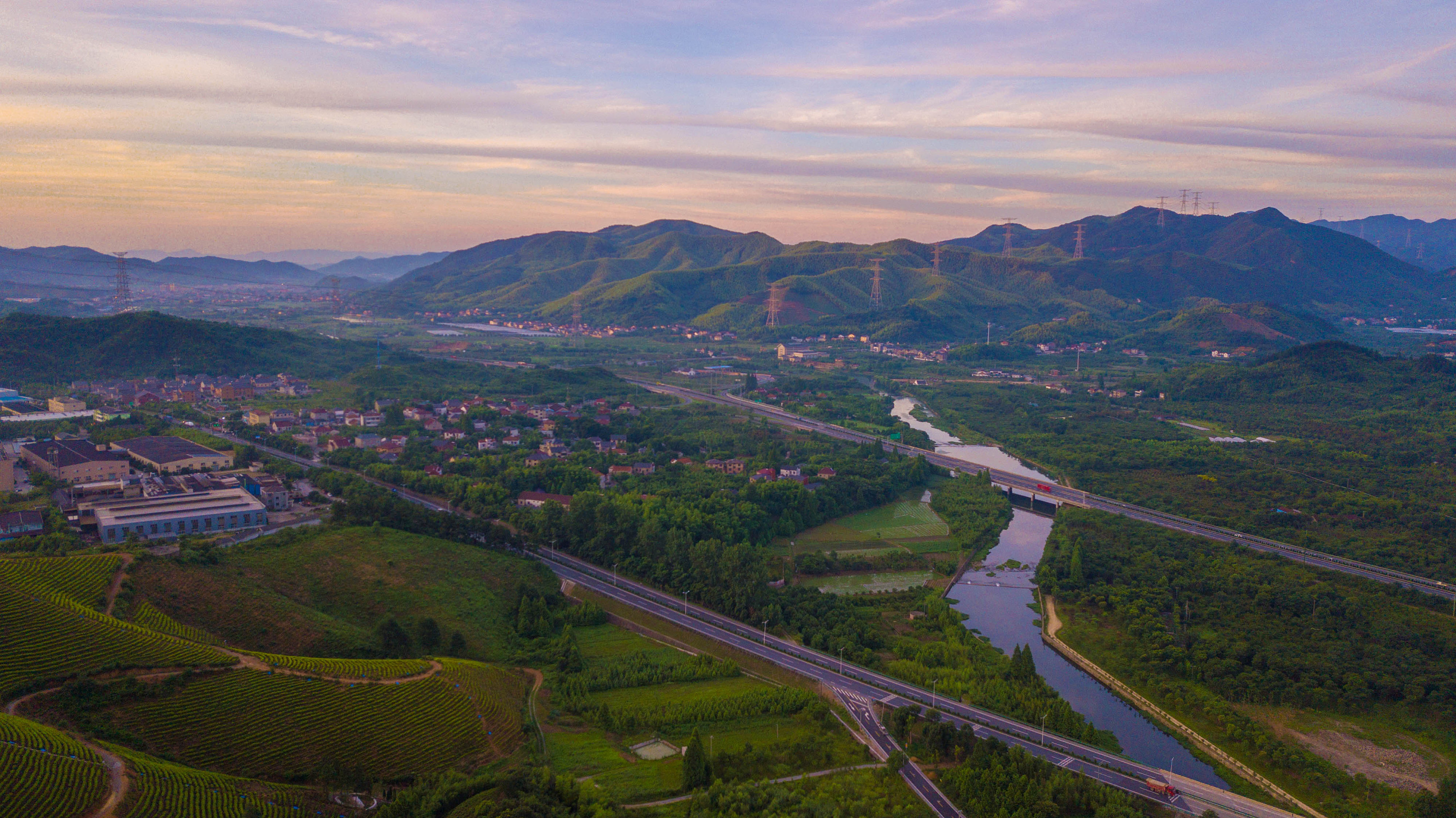 大美溪口村航拍-杭州余杭|摄影|风光|汪大呆呆 - 原创作品 - 站酷