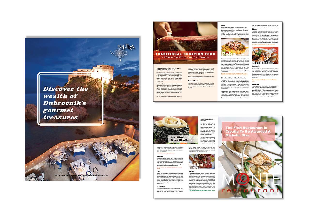 旅游杂志版面设计