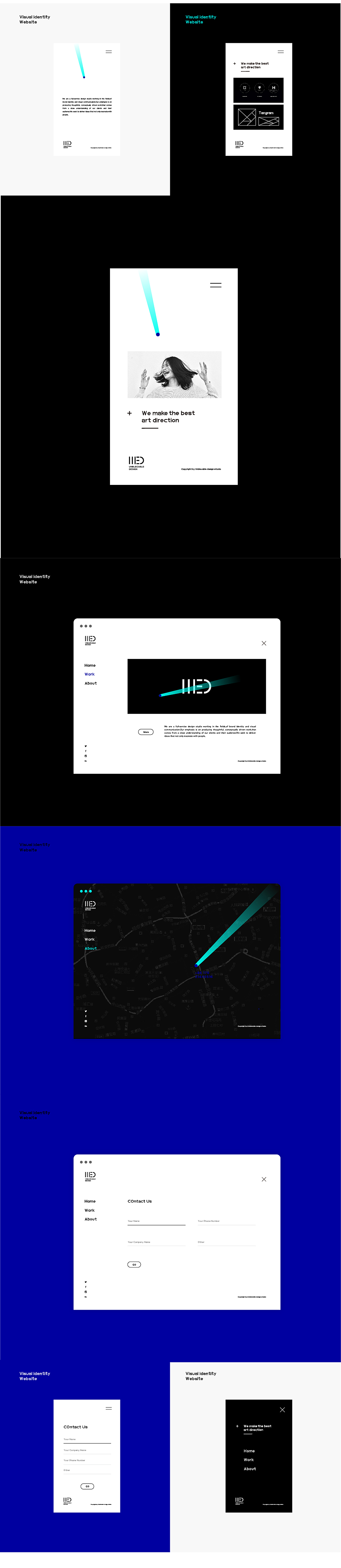 Unblevabel design studio brand visual