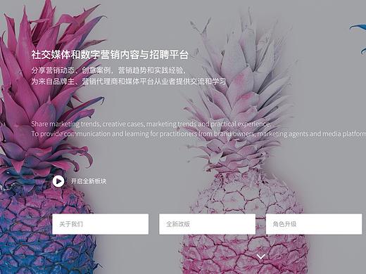 网站改版设计-JR（个人主页-ZMzg2MjE3NDA=） - 企业官网 - 站酷设计师Design徒原创素材 - 站酷ZCOOL