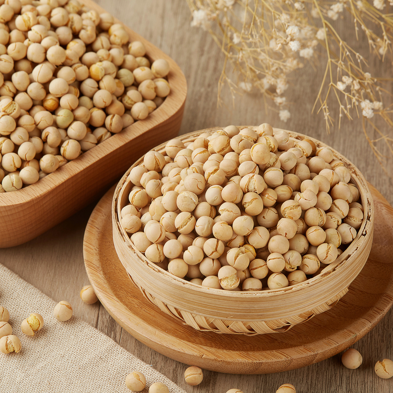 电商淘宝产品食品拍摄黄豆拍摄