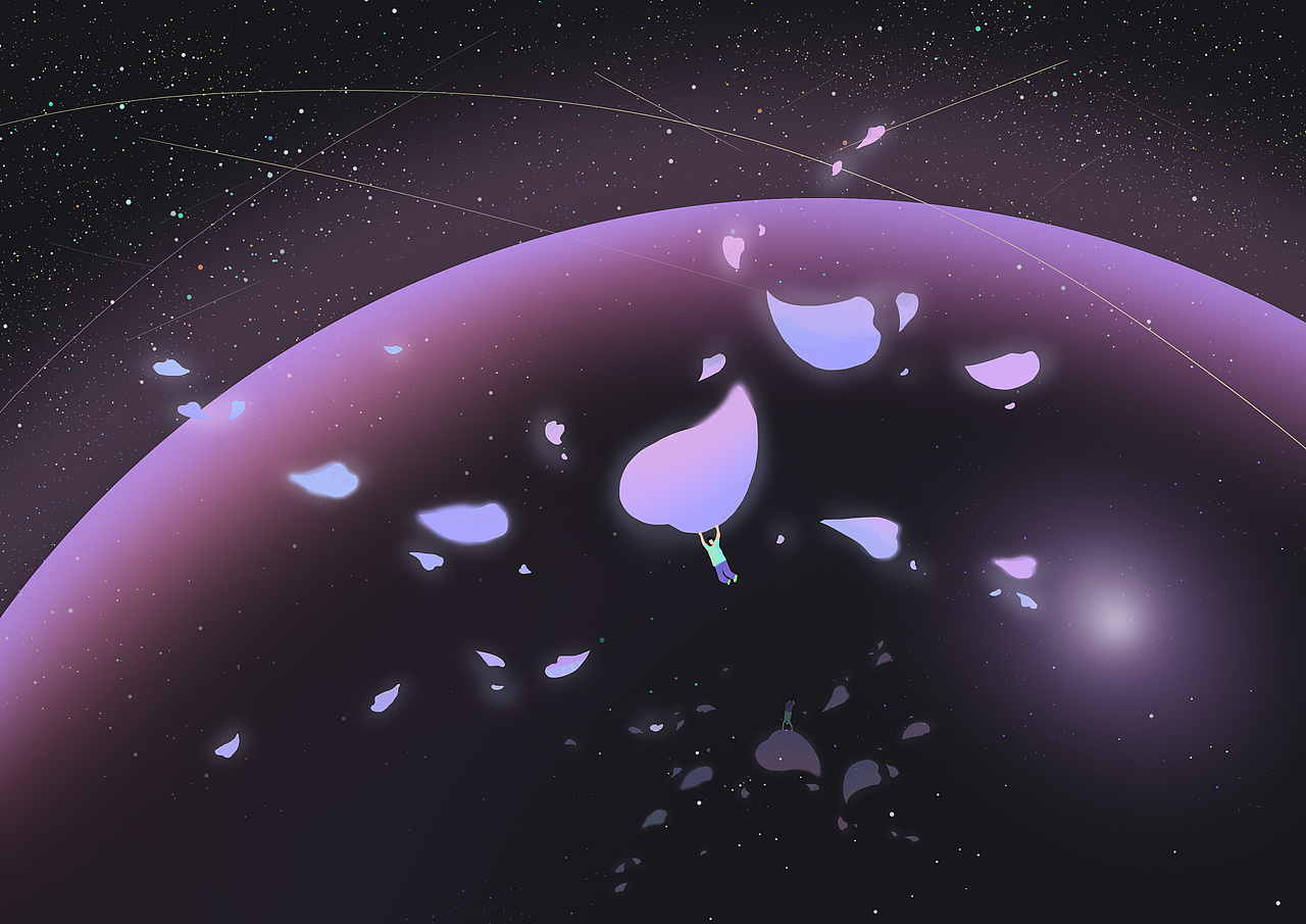 2021下半年原创插画色彩作品小汇总