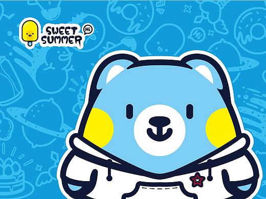 SUMMER BEAR 撒么熊IP形象设计