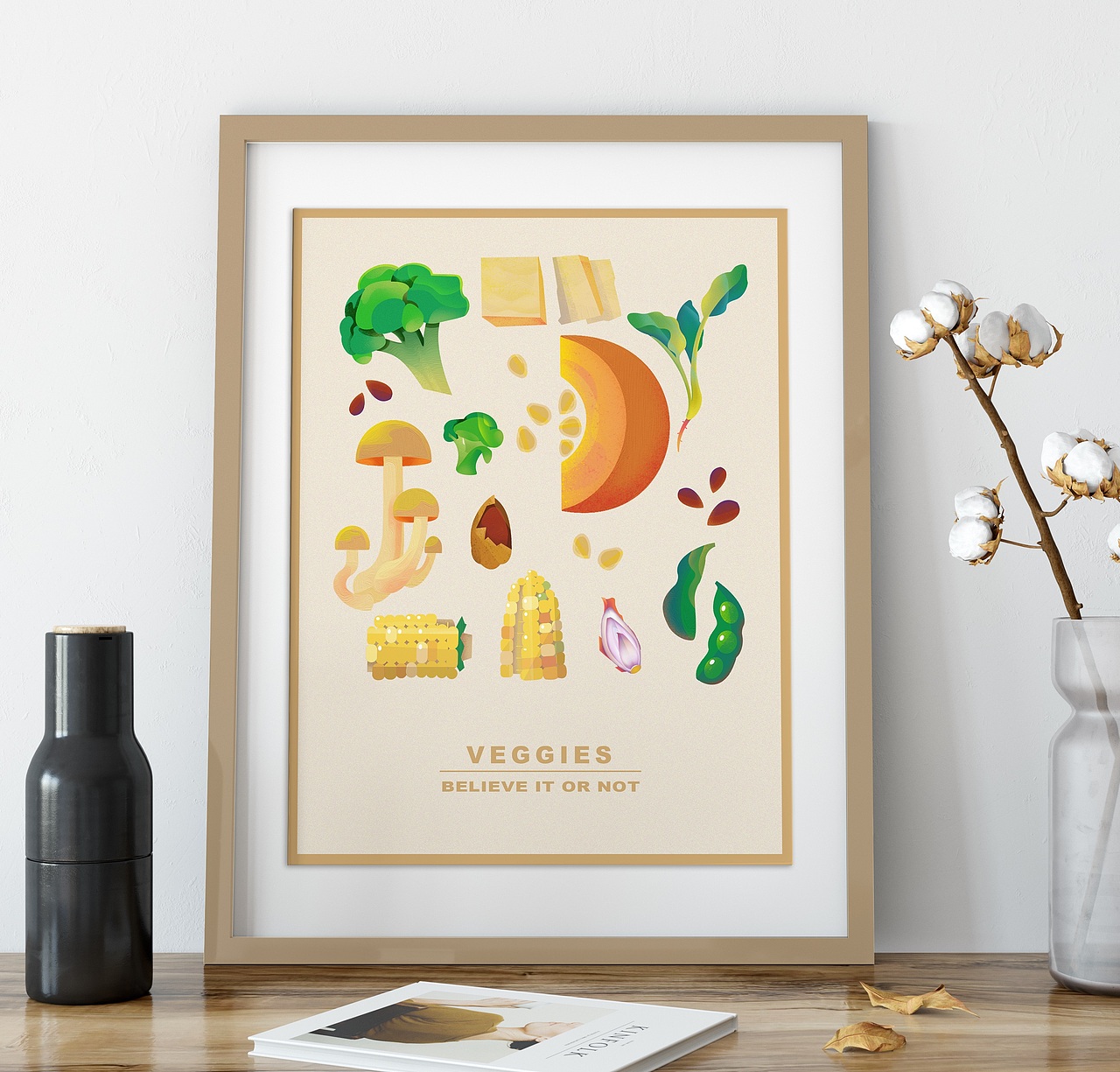 Vegan, Believe It Or Not!（图ZMTgwMDk1NjU2） - 商业插画 - 站酷设计师铁蛋乌冬面原创素材 - 站酷ZCOOL