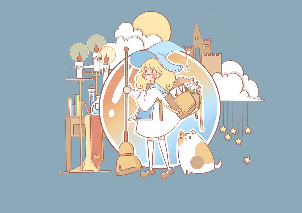 魔女日记📖（图ZMTg5MTIxNjU2） - 创作习作 - 站酷设计师掩臣原创素材 - 站酷ZCOOL
