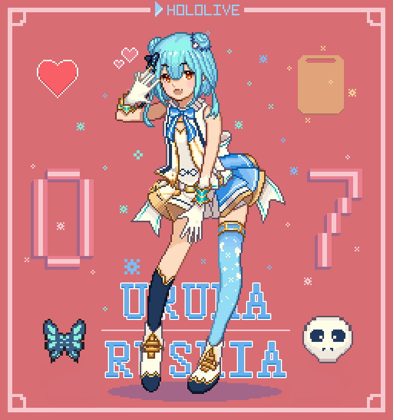 『润羽露西娅一周年纪念』倒计时美宣插画（图ZMjQyODA5ODg0） - 商业插画 - 站酷设计师慕斯派原创素材 - 站酷ZCOOL