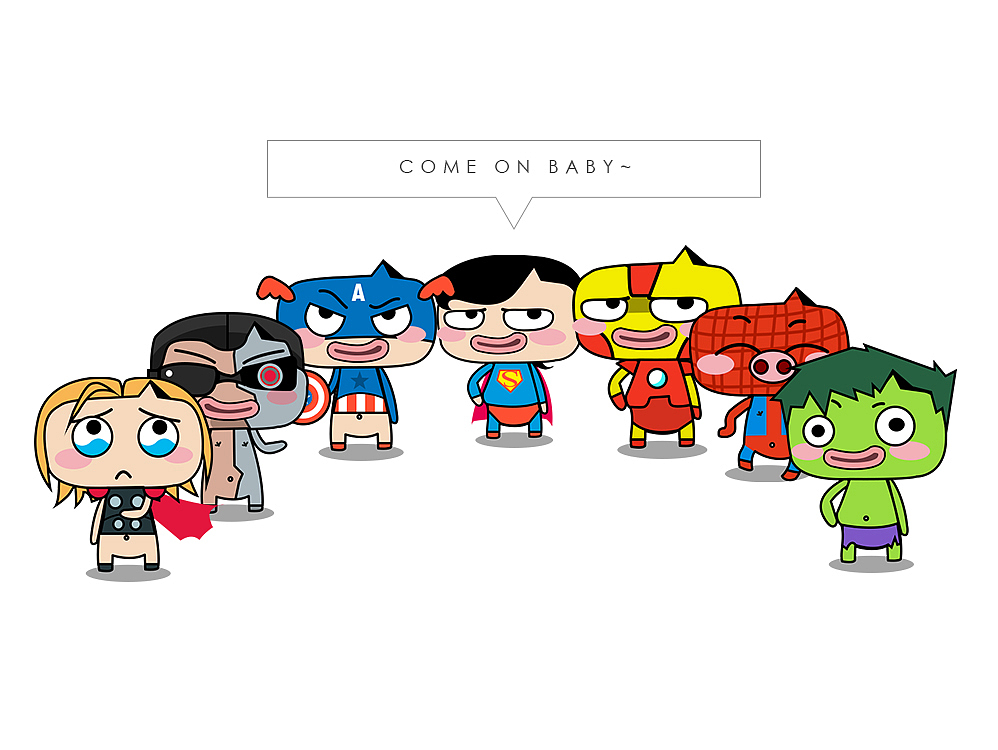 brother!一起露个面!