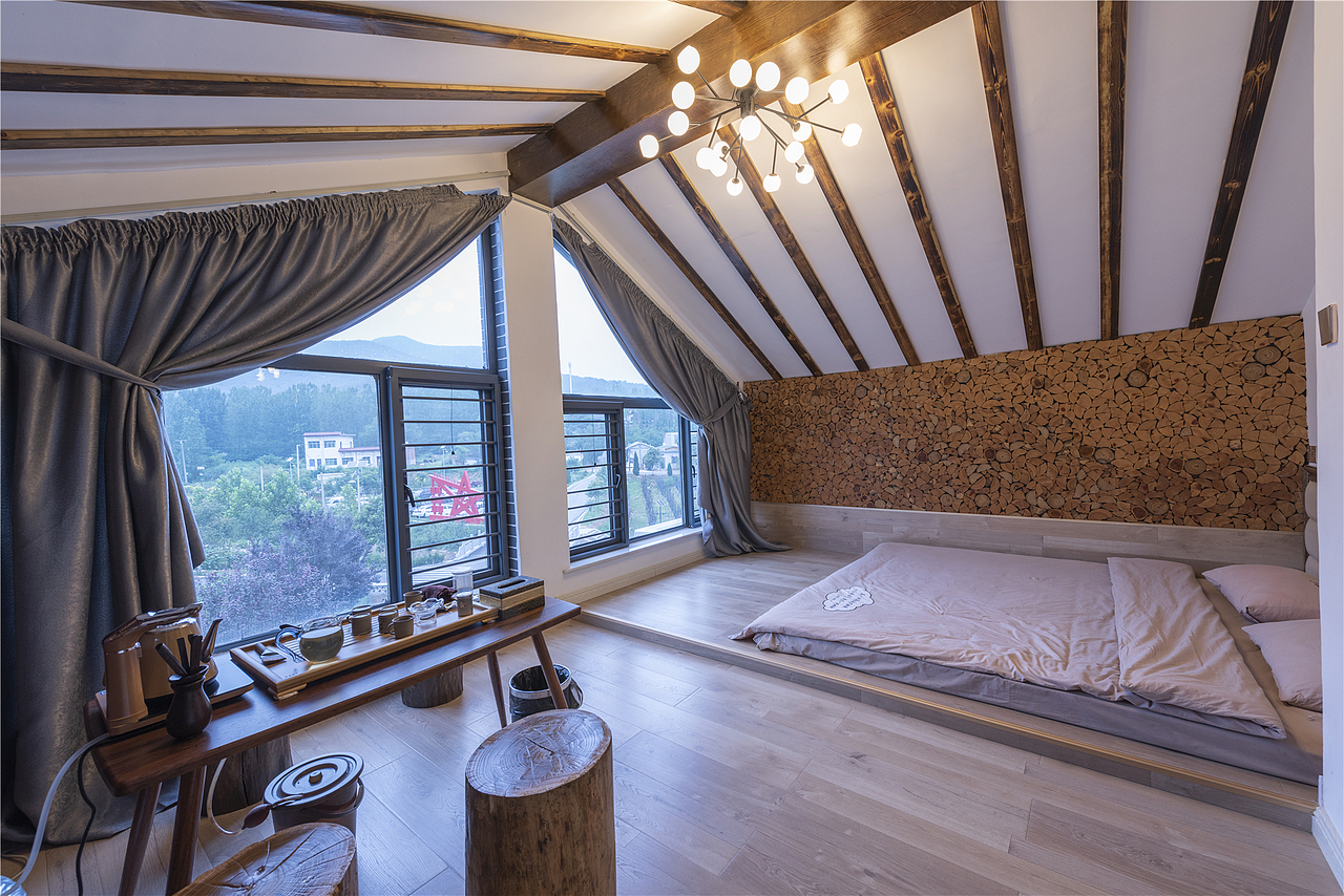 嵩山民宿室内空间