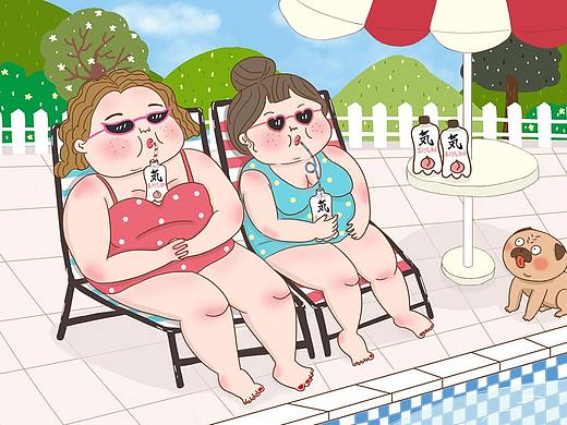 小胖子们的元气夏天