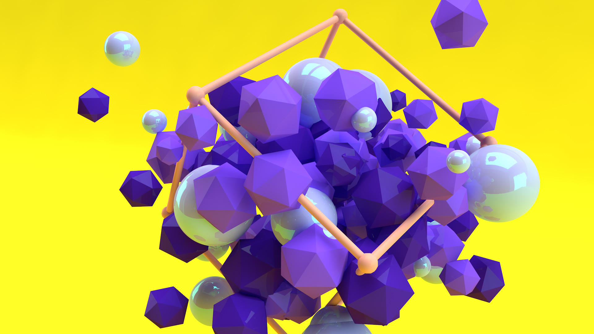 c4d视觉设计|三维|其他三维|山林小猎人 - 原创作品 - 站酷 (zcool)