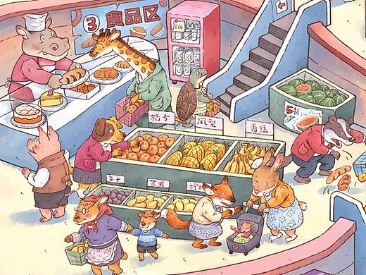 商场大搜索绘制过程