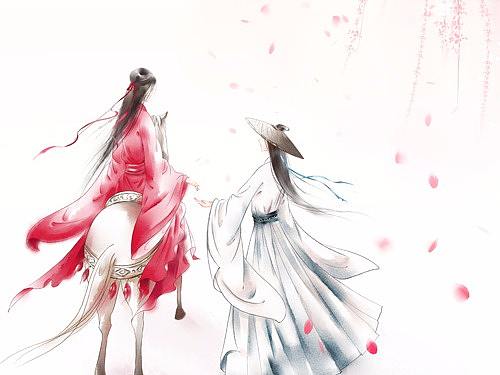 落花时节又逢君