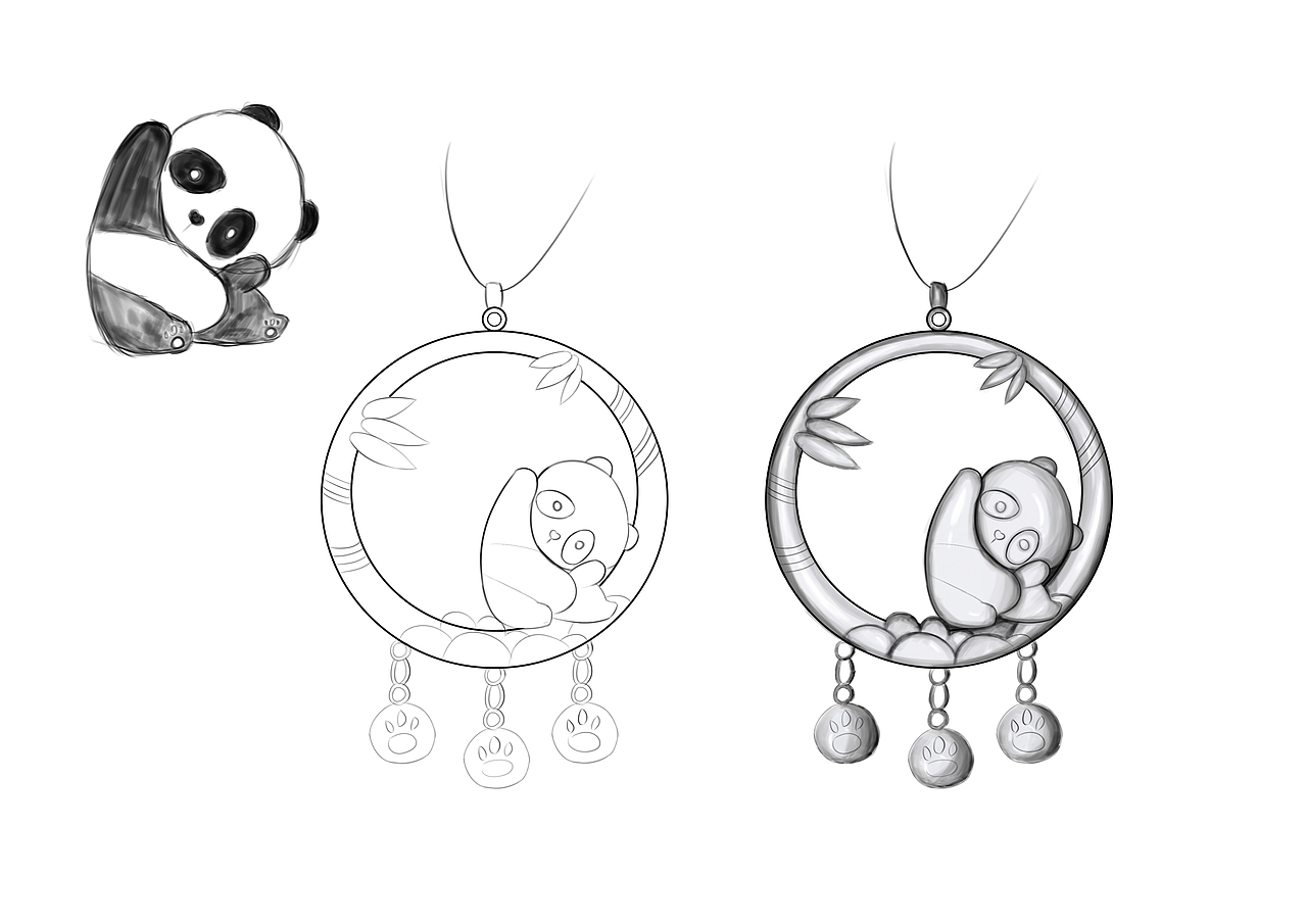 熊猫文创产品设计