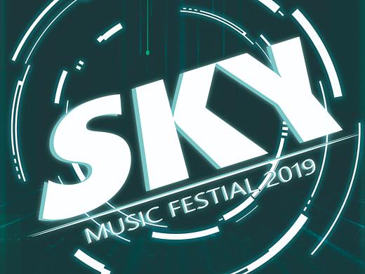 SKY电音节2019 宣传海报 