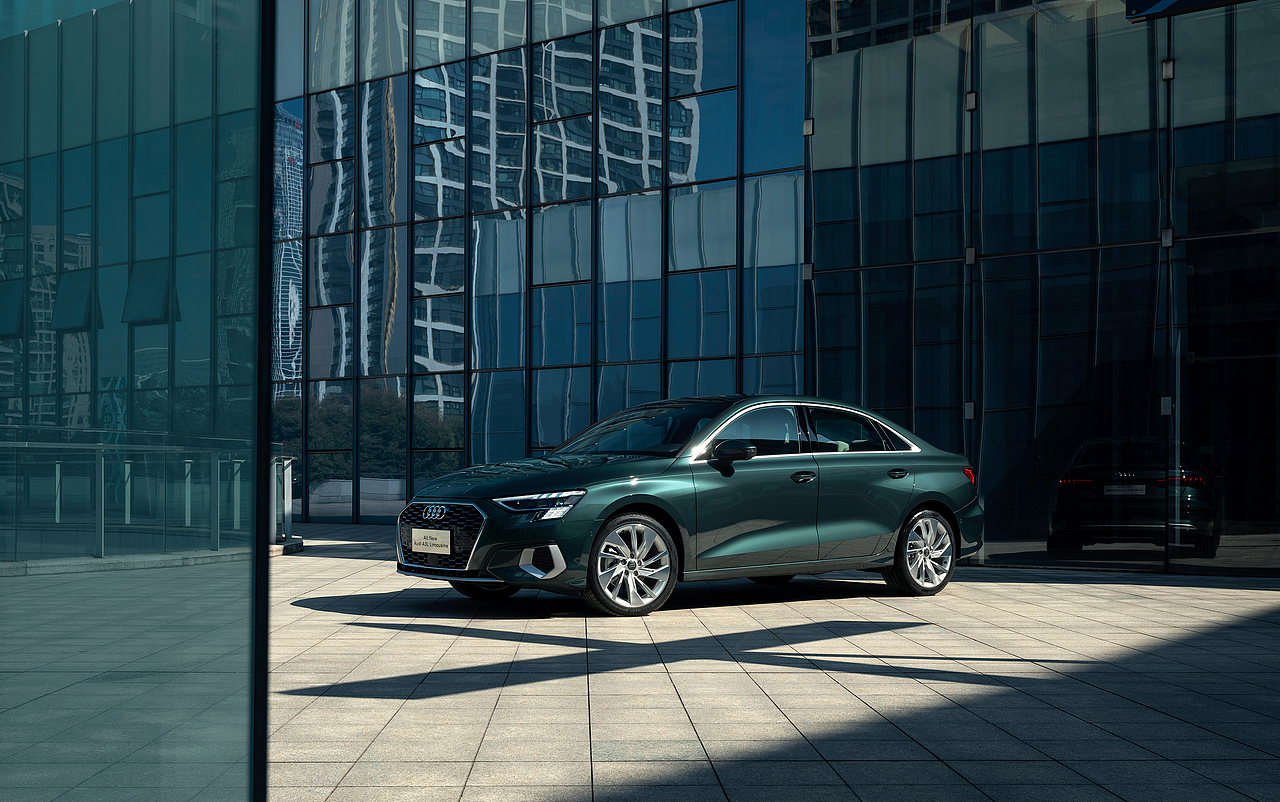 汽车修图-audi a3(外景)