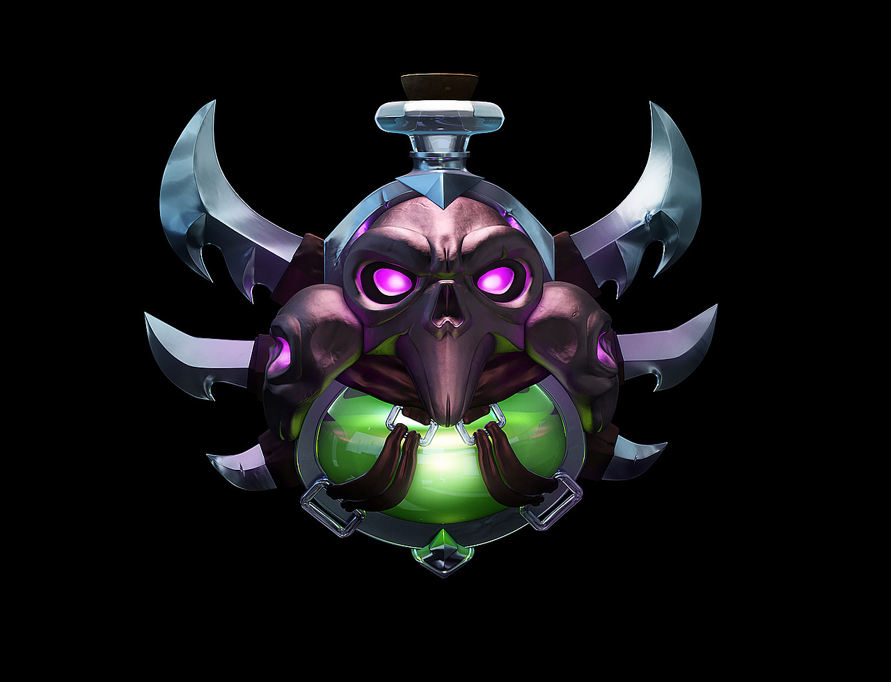 盗贼职业徽记建模