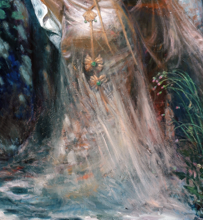 油画作品《画皮》（图ZMjc0MDA3NTIw） - 绘画 - 站酷设计师王可伟原创素材 - 站酷ZCOOL