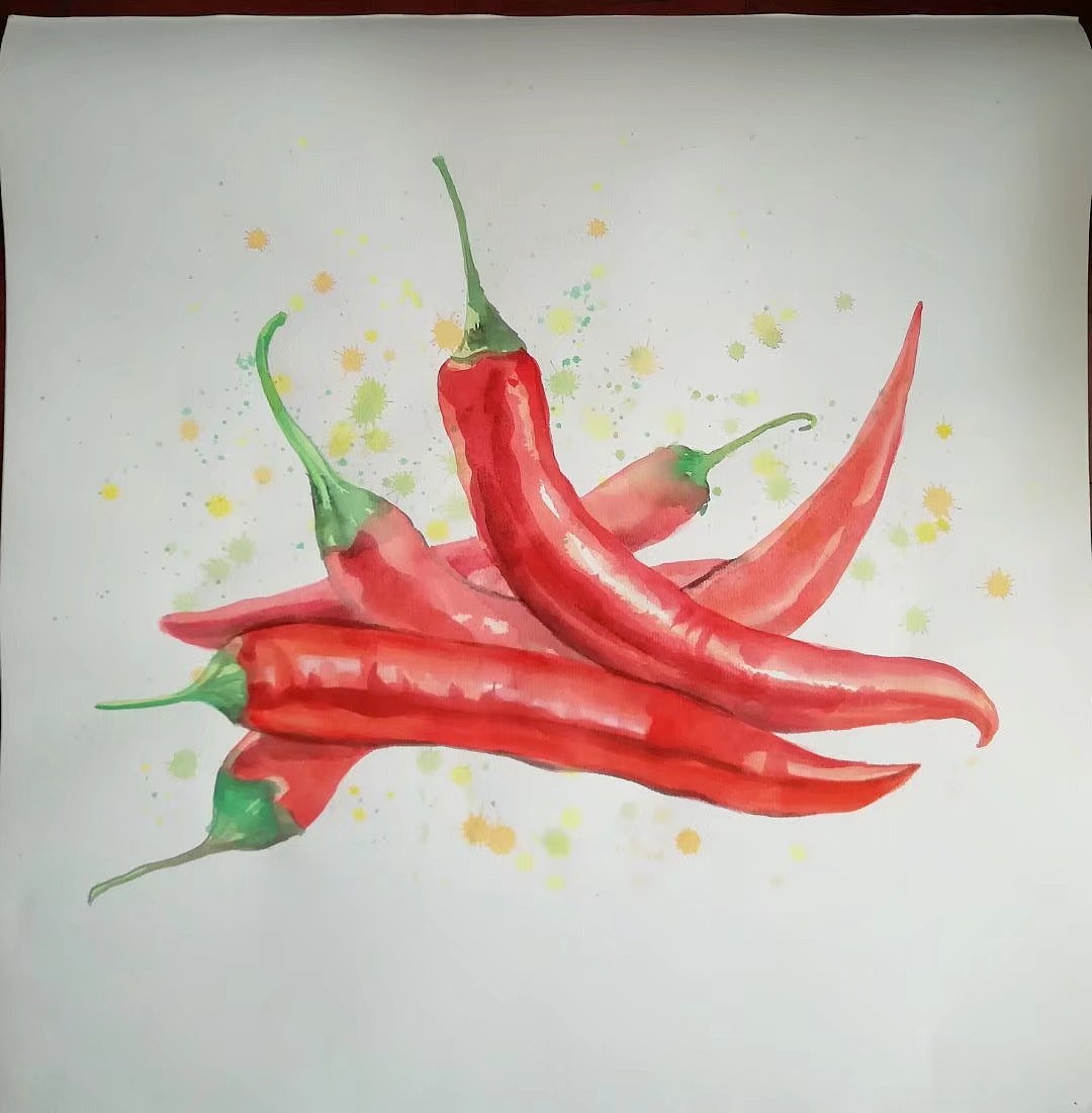 辣椒|纯艺术|绘画|米砂米砾 - 原创作品 - 站酷 (zcool)