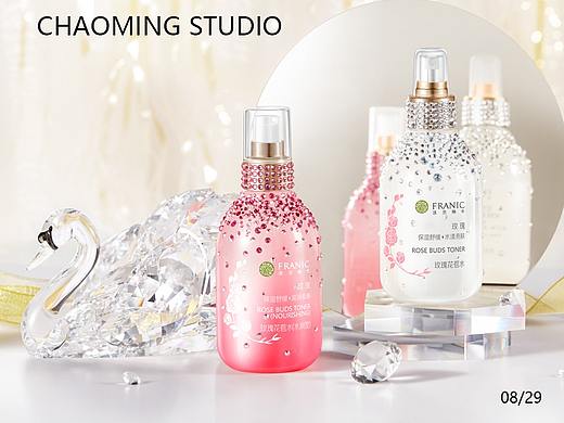 化妆品摄影修图--施华洛世奇X法兰琳卡