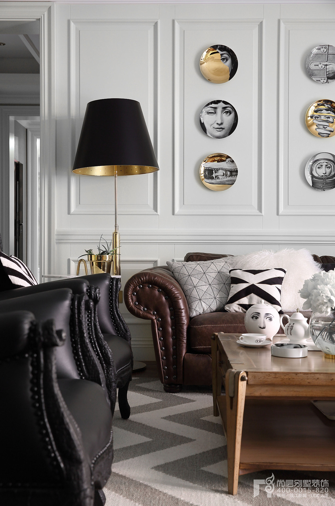 现代《摩登》风格别墅室内设计|装修现场实拍照片