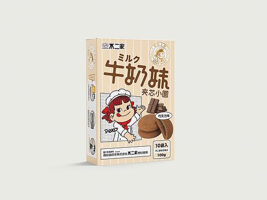 不二家 | 牛奶妹系列包装设计