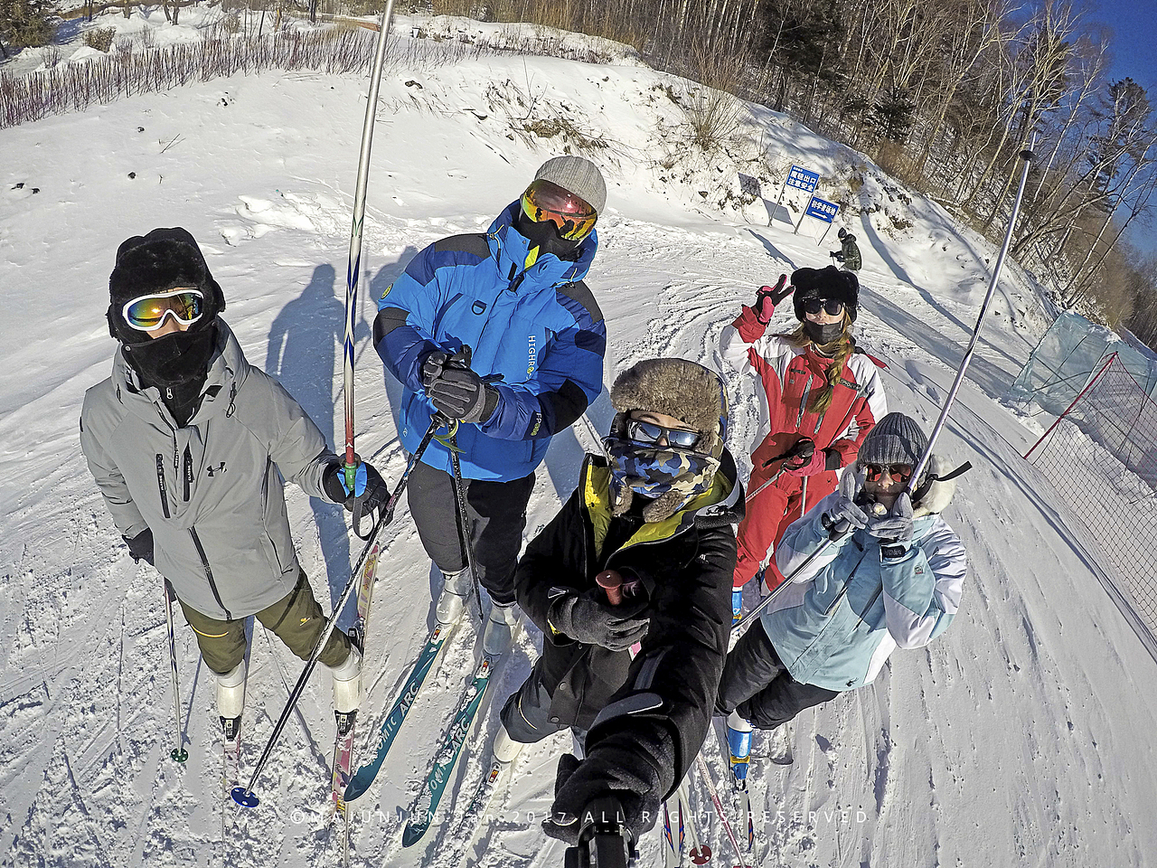 来东北怎能不滑雪——长白山和平滑雪场
