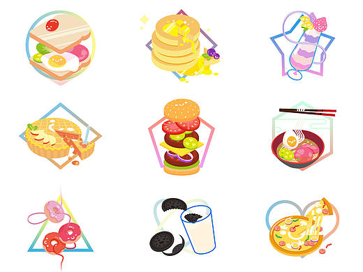 食物插画