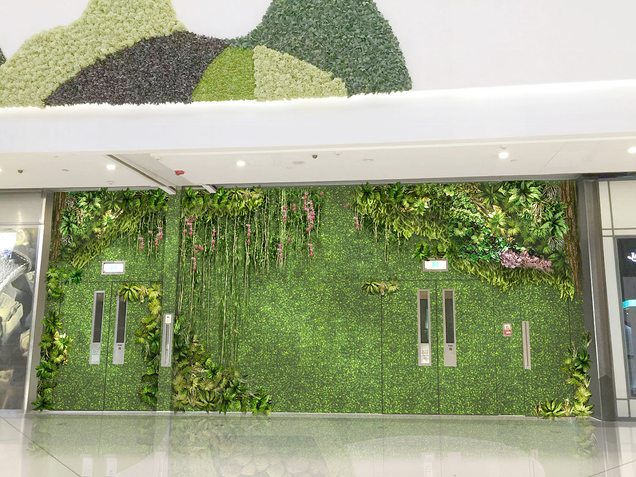 生态绿墙 植物墙