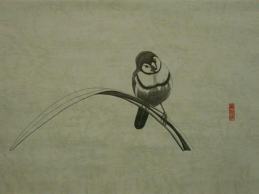 我画的【百鸟绘】之一（个人主页-ZNDg1OTkzNjg=） - 绘画 - 站酷设计师6黄柱成9原创素材 - 站酷ZCOOL