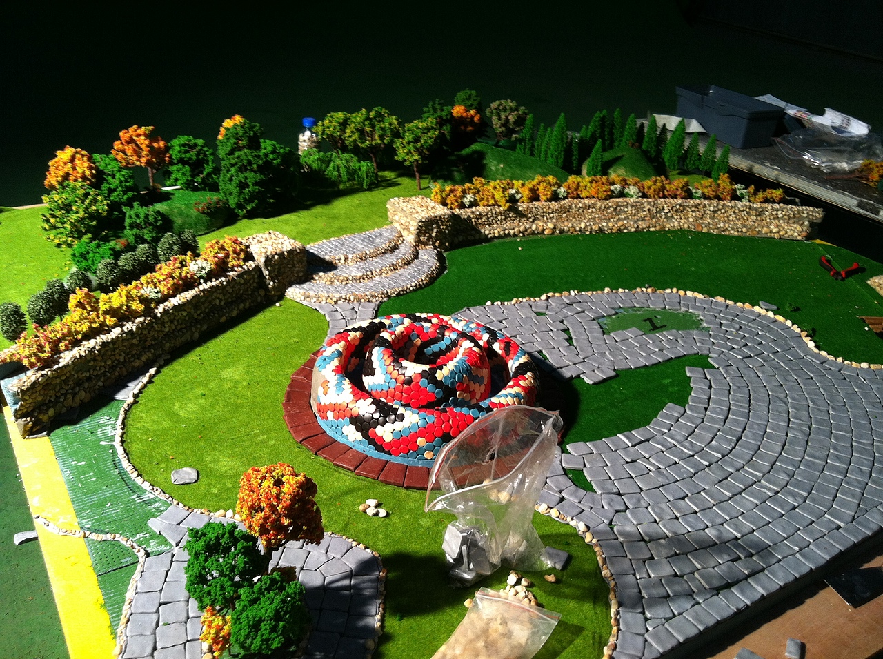 淘宝--逃不出手心系列广告场景制作图