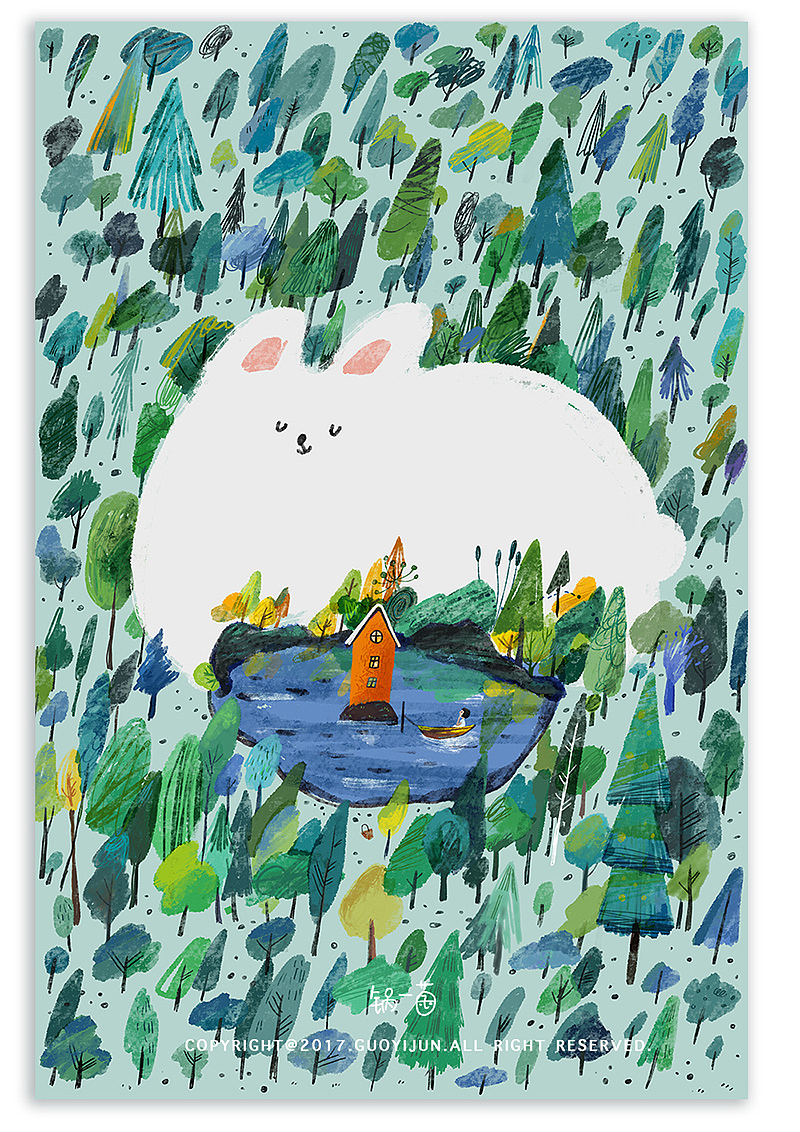 《小十月》封面图册（图ZOTYwMDkwNjA=） - 儿童插画 - 站酷设计师锅一菌009原创素材 - 站酷ZCOOL