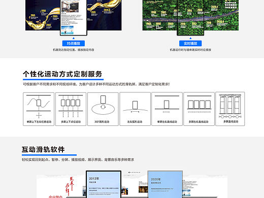 滑轨屏产品专题页