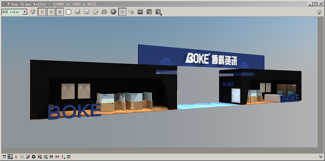 boke 博科ERP管理软件 软件博览会展位（图ZMjY5NDY2MjA=） - 展陈设计 - 站酷设计师front_t原创素材 - 站酷ZCOOL