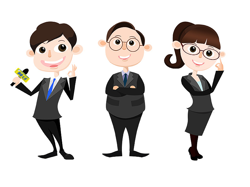 卡通人物形象h5应用