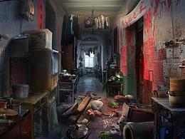 《再见，那一天》筒子楼走廊