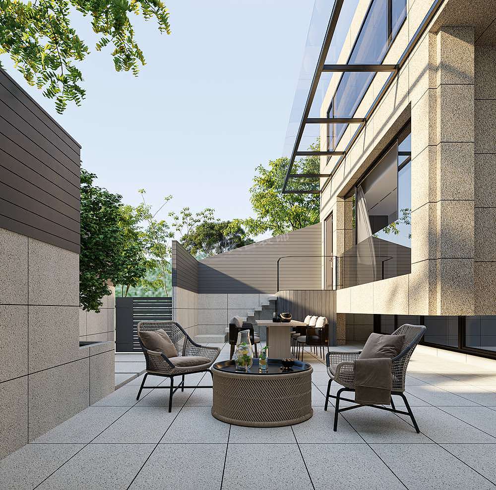 康桥融府装修,别墅现代简约风格设计,天古设计师曾翼