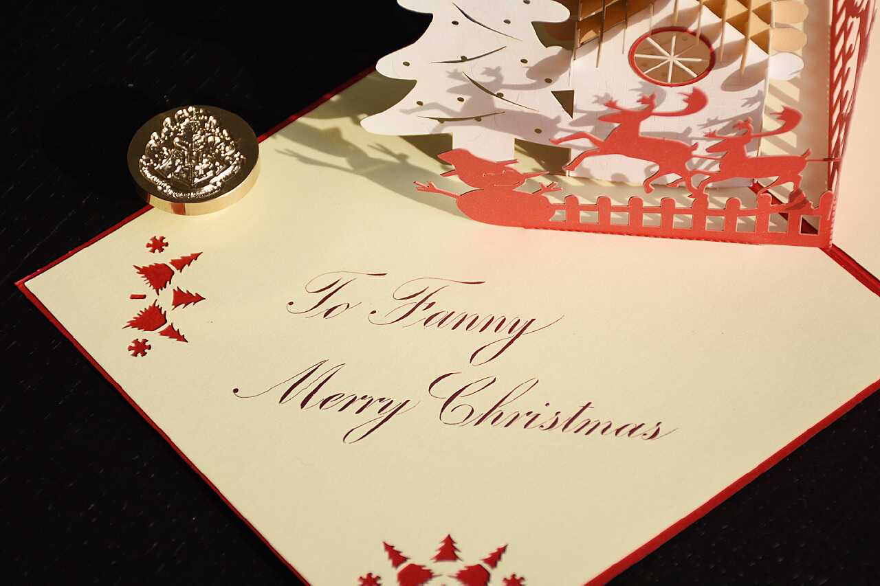 圣诞老人贺卡素材-圣诞老人贺卡模板-圣诞老人贺卡图片免费下载-设图网