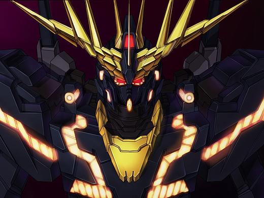 高达独角兽同人插画