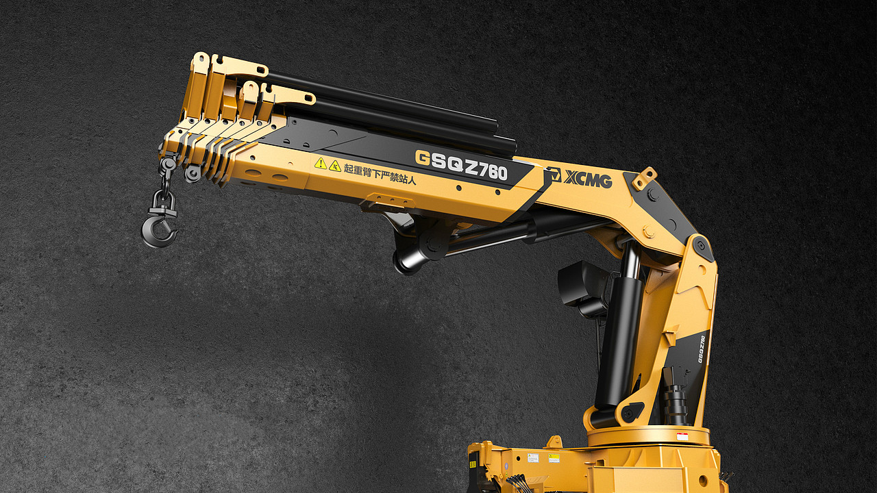 重工x机械吊臂丨安全631配色提高重机辨识度