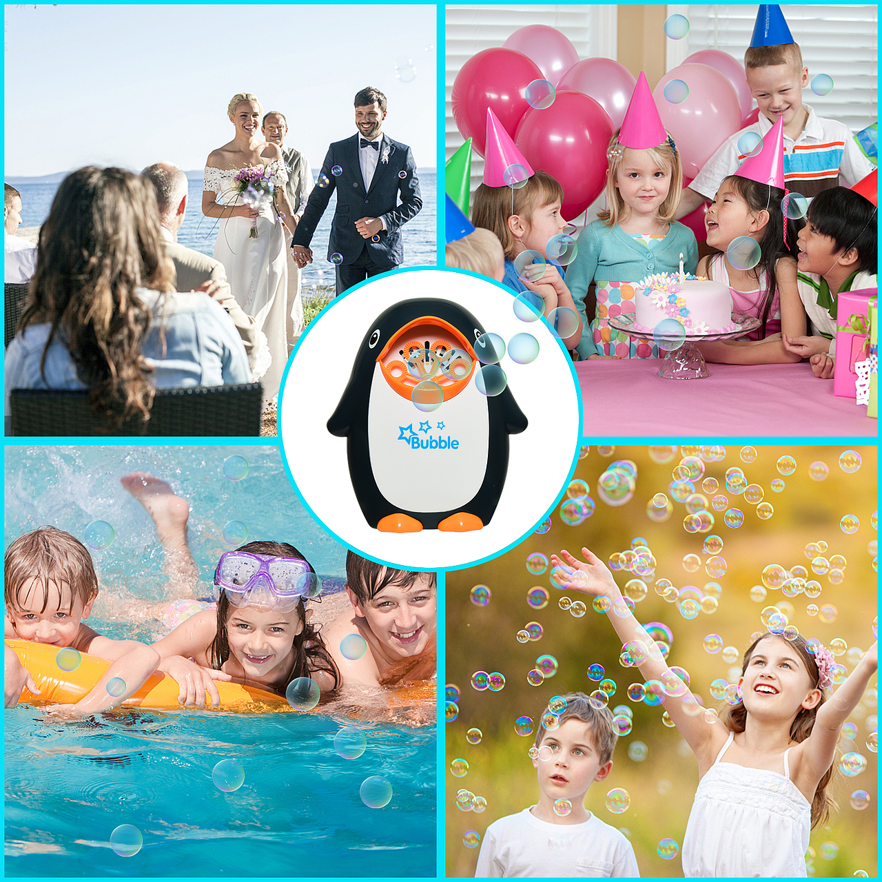 企鹅泡泡机