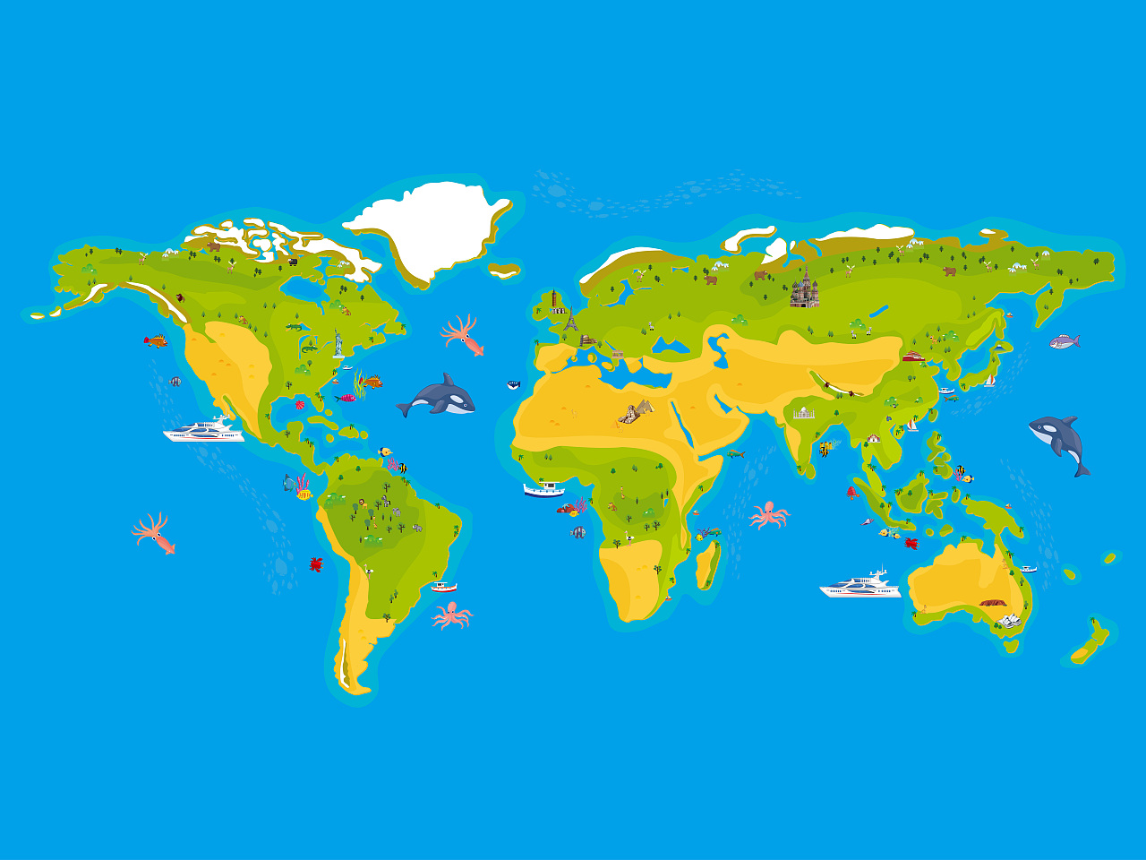 世界|平面|图案|desing小杨 - 原创作品 - 站酷 (zcool)