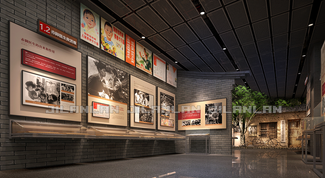 某专题博物馆（图ZMjUxOTYzNTA0） - 展陈设计 - 站酷设计师吉兰兰原创素材 - 站酷ZCOOL